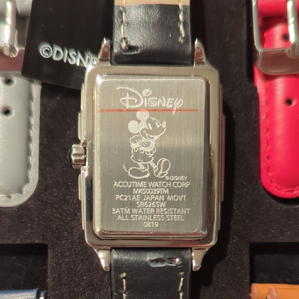 Disney Mickey Mouse Watch with Colorful Straps - Picture 4 of 10